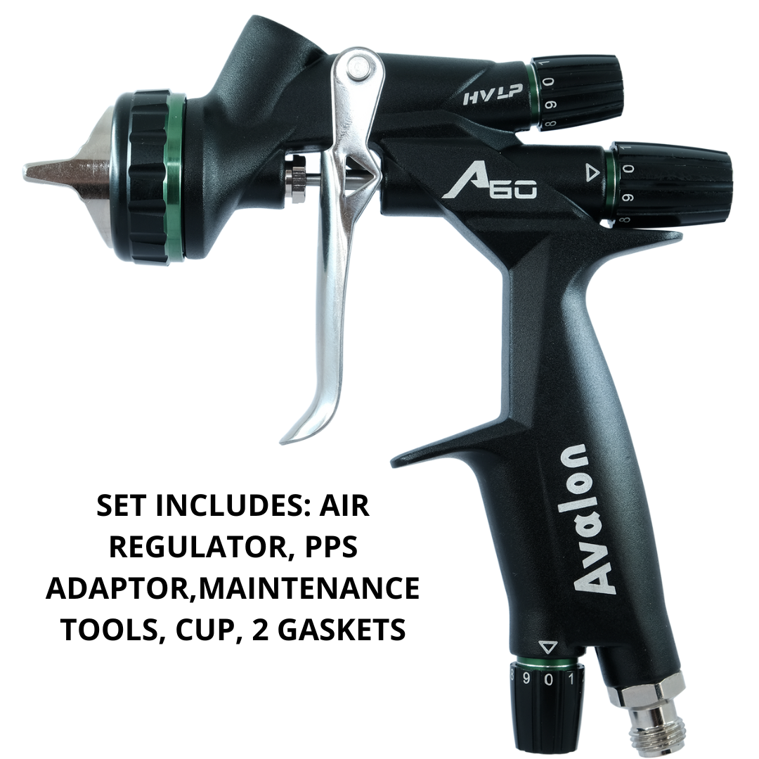 A-60 UHL (HVLP) AUTOMOTIVE SPRAY GUN KIT