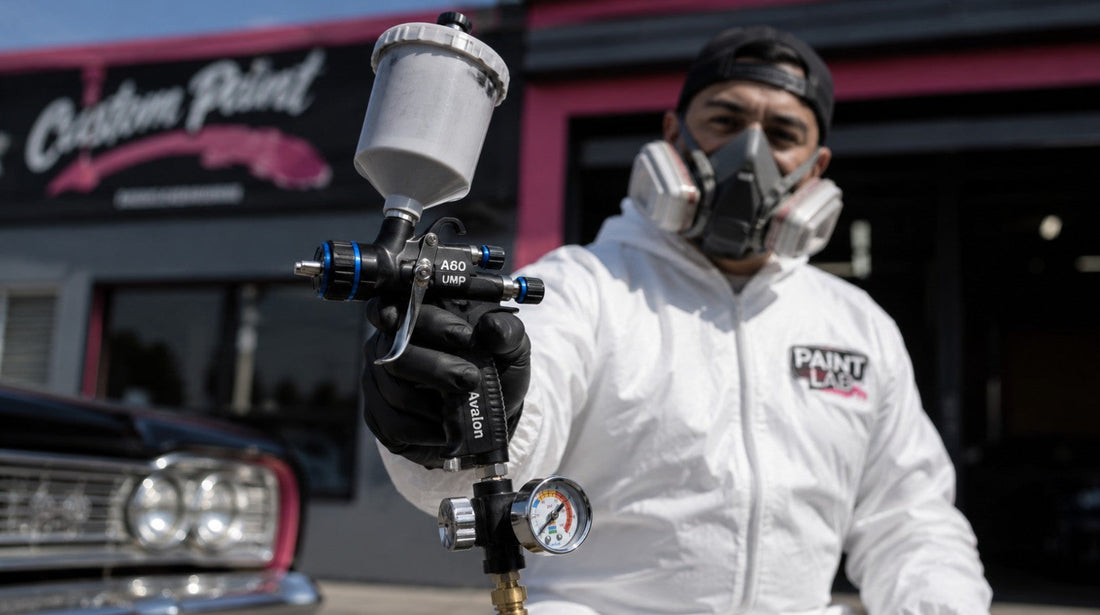 Choose a Paint gun regulator for cleaner spray control