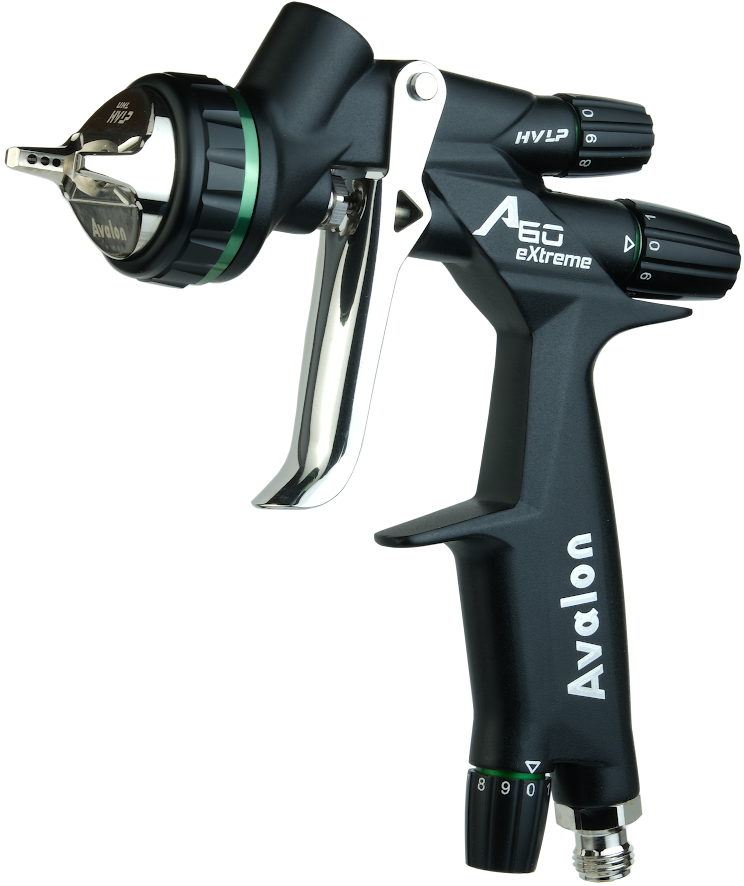 Avalon A60 eXtreme HVLP 1.3mm Spray Gun – The sweet spot for clean base and clear