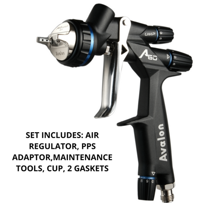 A-60 UMP AUTOMOTIVE SPRAY GUN - Medium Pressure-  KIT