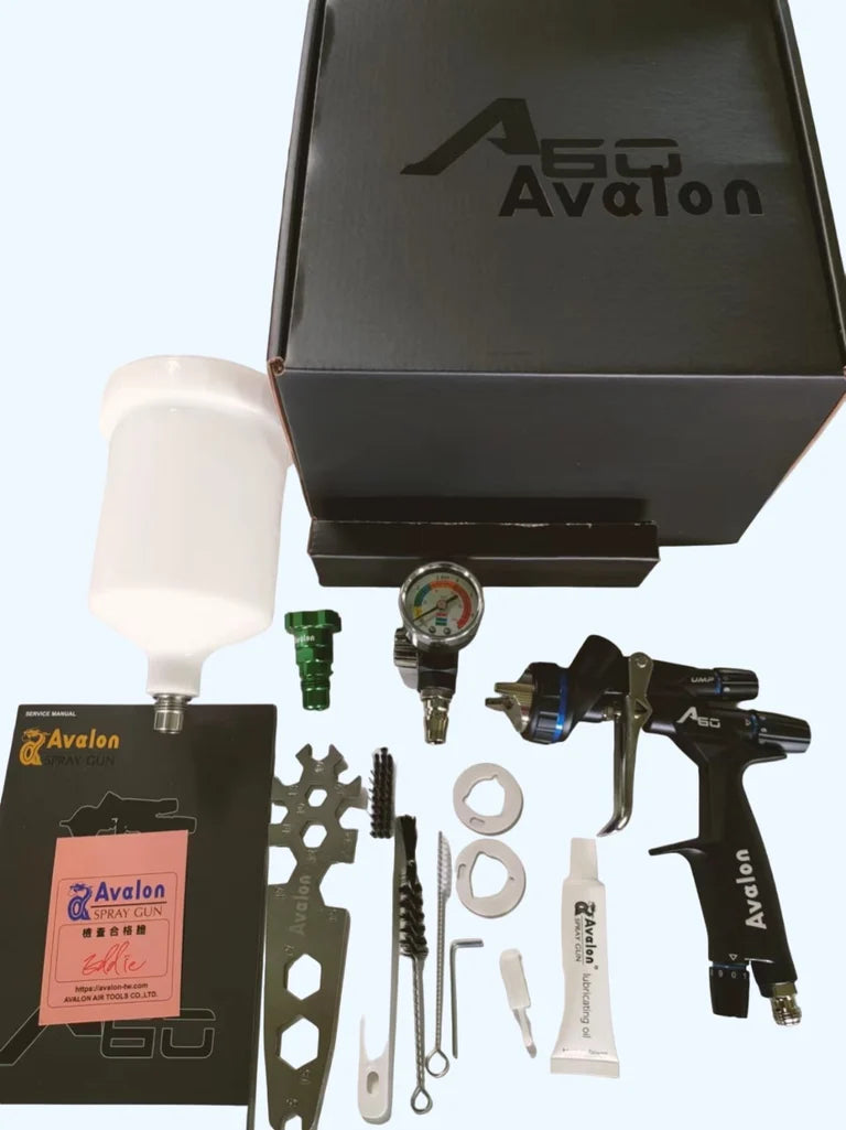 Avalon A60 eXtreme HTE 1.3 mm - Automotive Spray Gun – Professional High-Transfer Kit