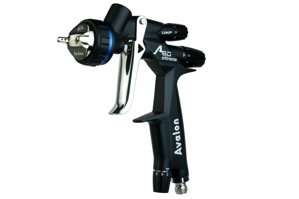 Avalon UMP 1.4 nozzle spray gun on a white background